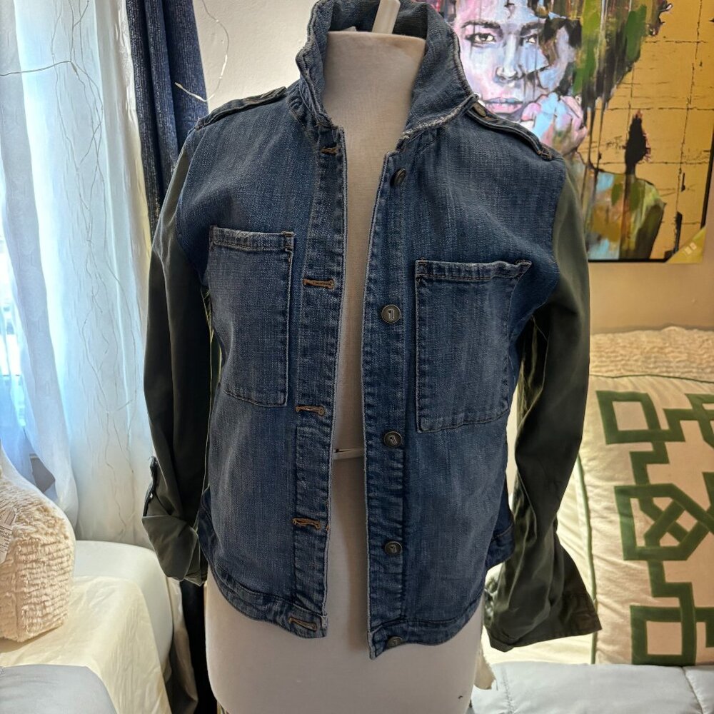pilcro denim jacket size s